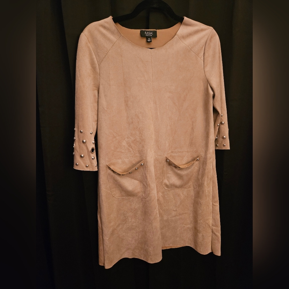 Msk suede dress